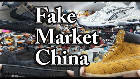 china fake shoes unboxing
